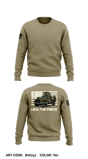 JLTV Training Center Store 1 Core Men's Crewneck Performance Sweatshirt - B4GnjJ