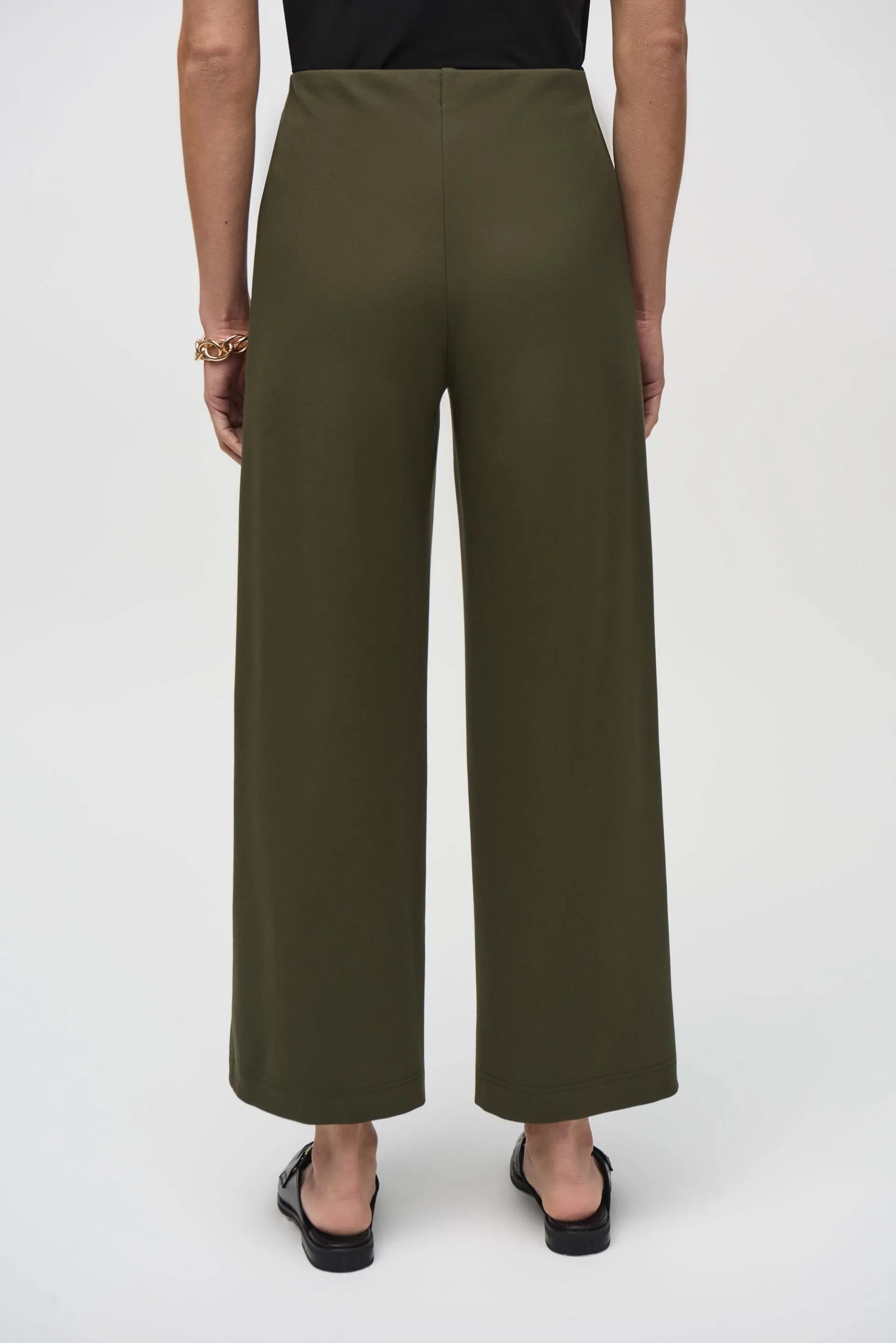 Joseph Ribkoff Iguana Pintuck Pull On Culotte Pants 244210