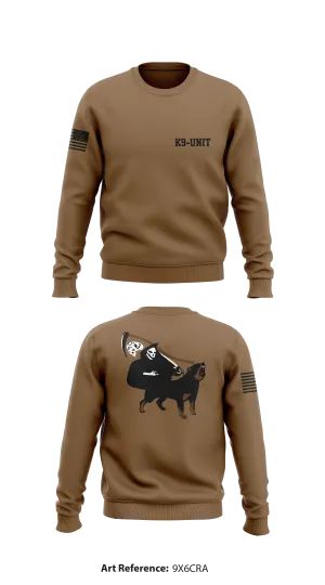 K-9 unit  Store 1 Core Men's Crewneck Performance Sweatshirt - 9X6CRa