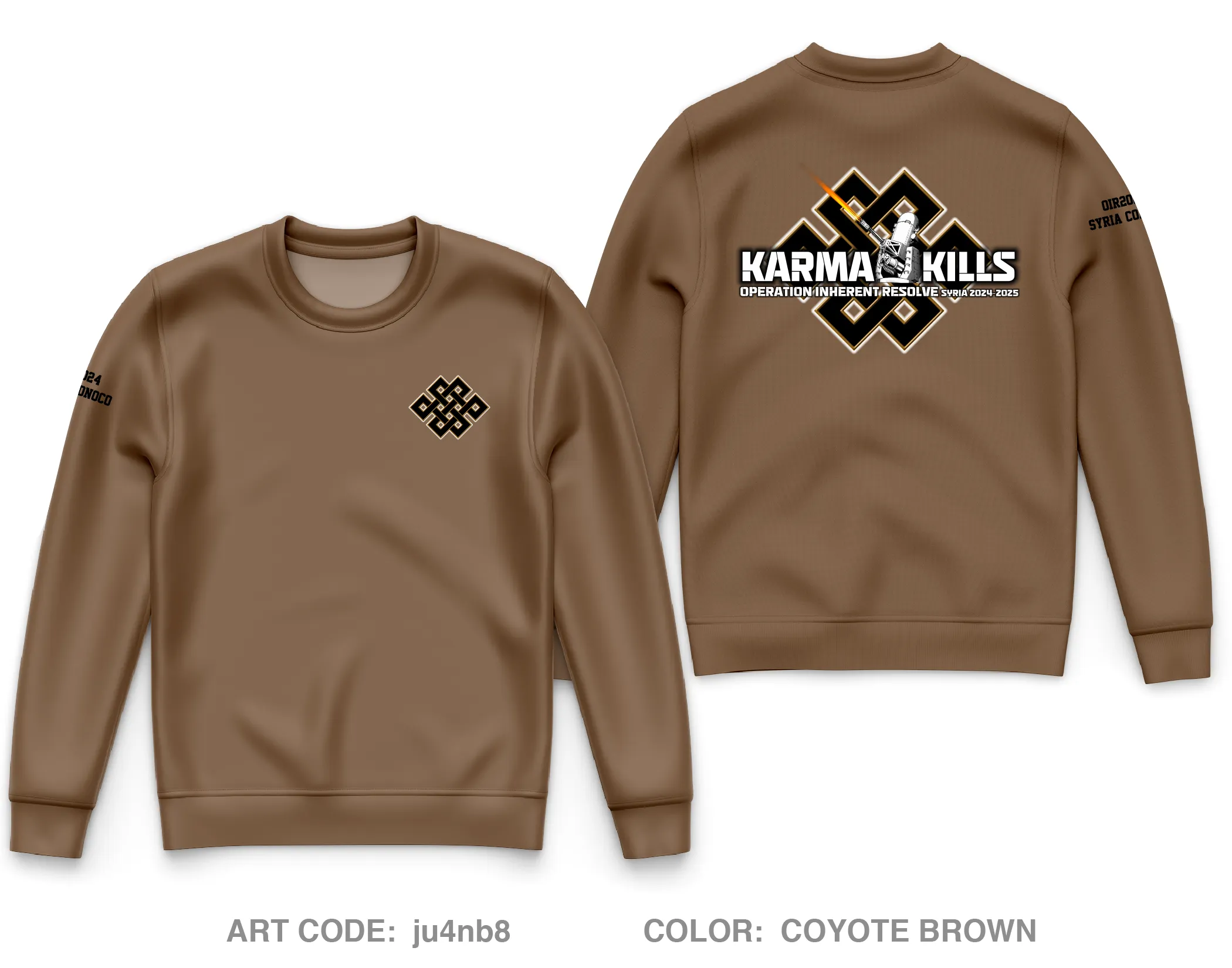 Karma Battery 1-144 FA BN Core Men's Crewneck Performance Sweatshirt - ju4nb8