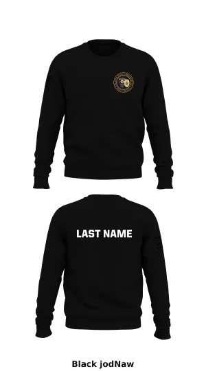 Kenova Police  Store 1 Core Men's Crewneck Performance Sweatshirt - jodNaw