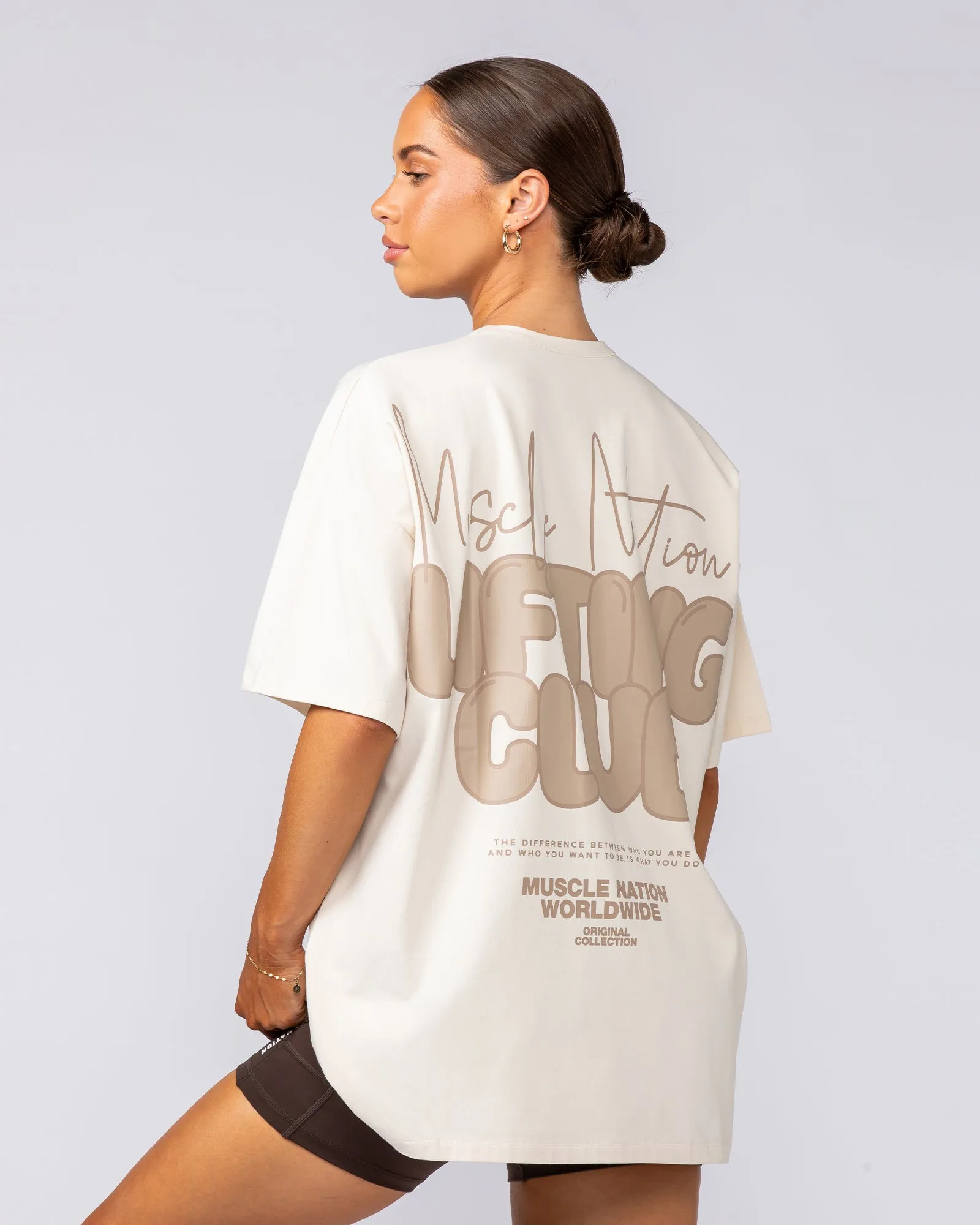 Lifting Club Oversized Tee - Dew