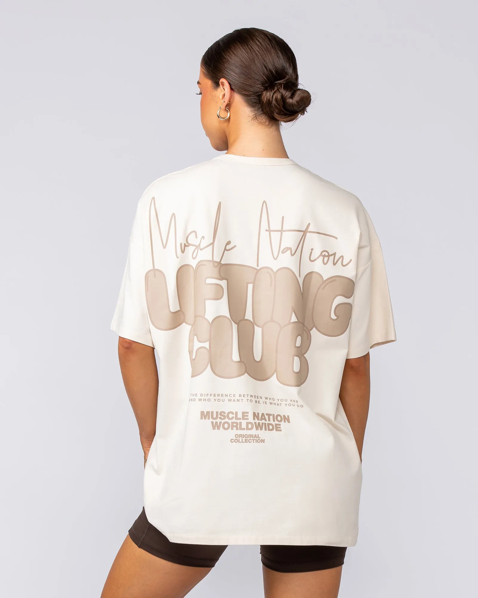 Lifting Club Oversized Tee - Dew