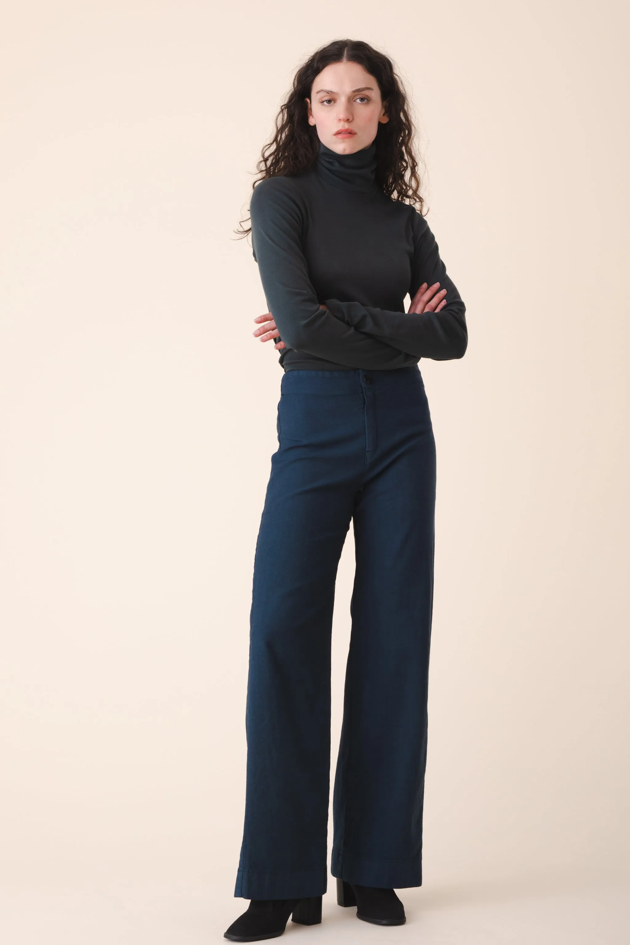 Long Knack Pant in Atlantic