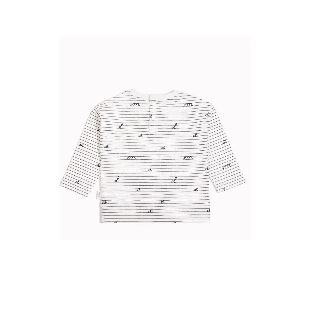 Loose Leaf Long Sleeve Top