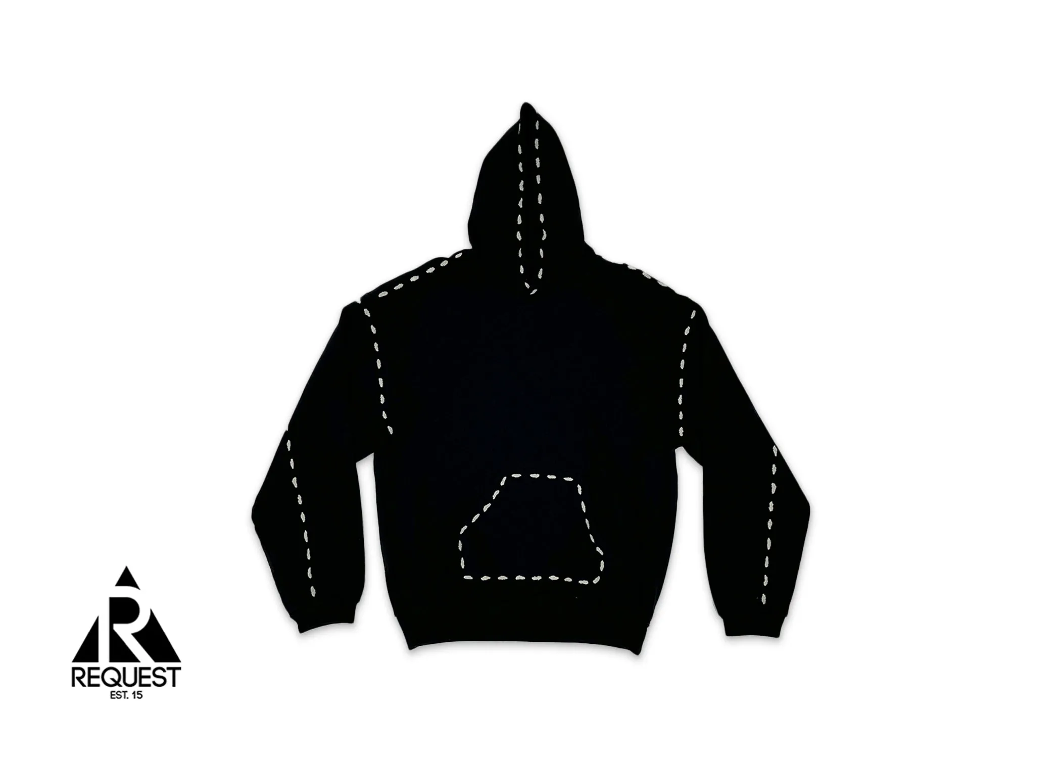 Marionette Hooded Sweatshirt "Black"