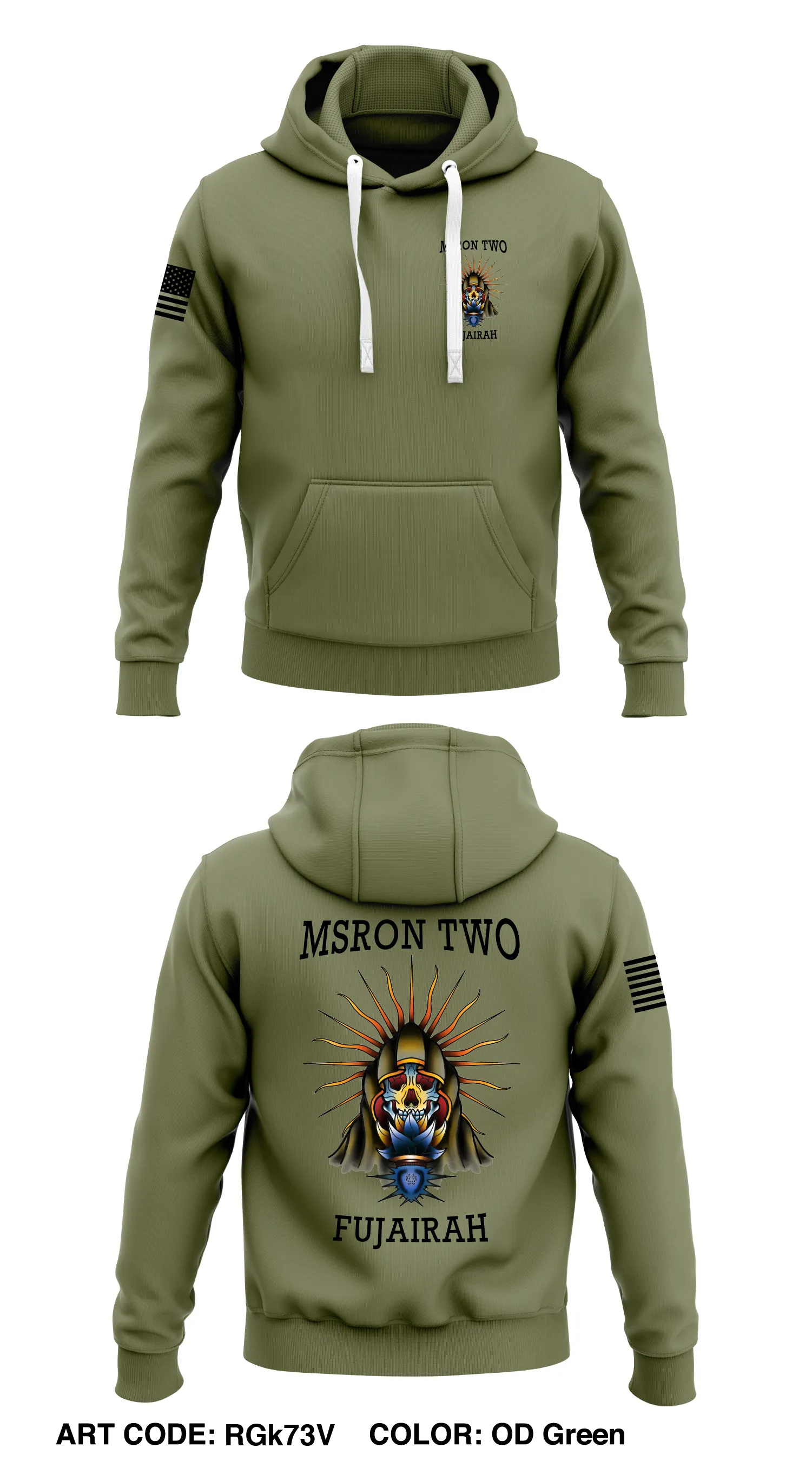 Maritime Expeditionary Security Squadron Two  Core Men's Hooded Performance Sweatshirt - RGk73V