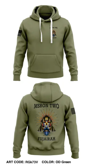Maritime Expeditionary Security Squadron Two  Core Men's Hooded Performance Sweatshirt - RGk73V
