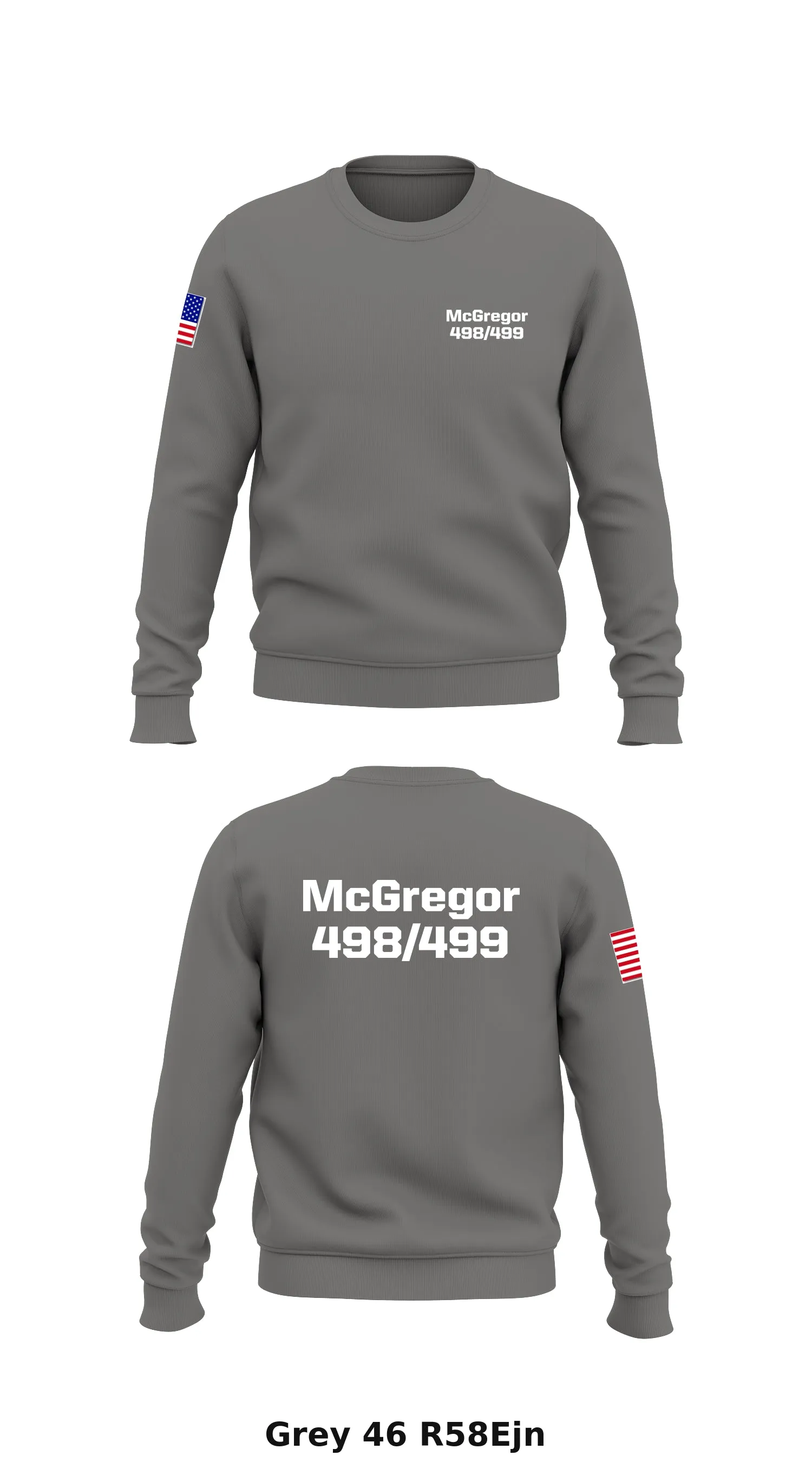 McGregor 498/499 Store 1 Core Men's Crewneck Performance Sweatshirt - R58Ejn