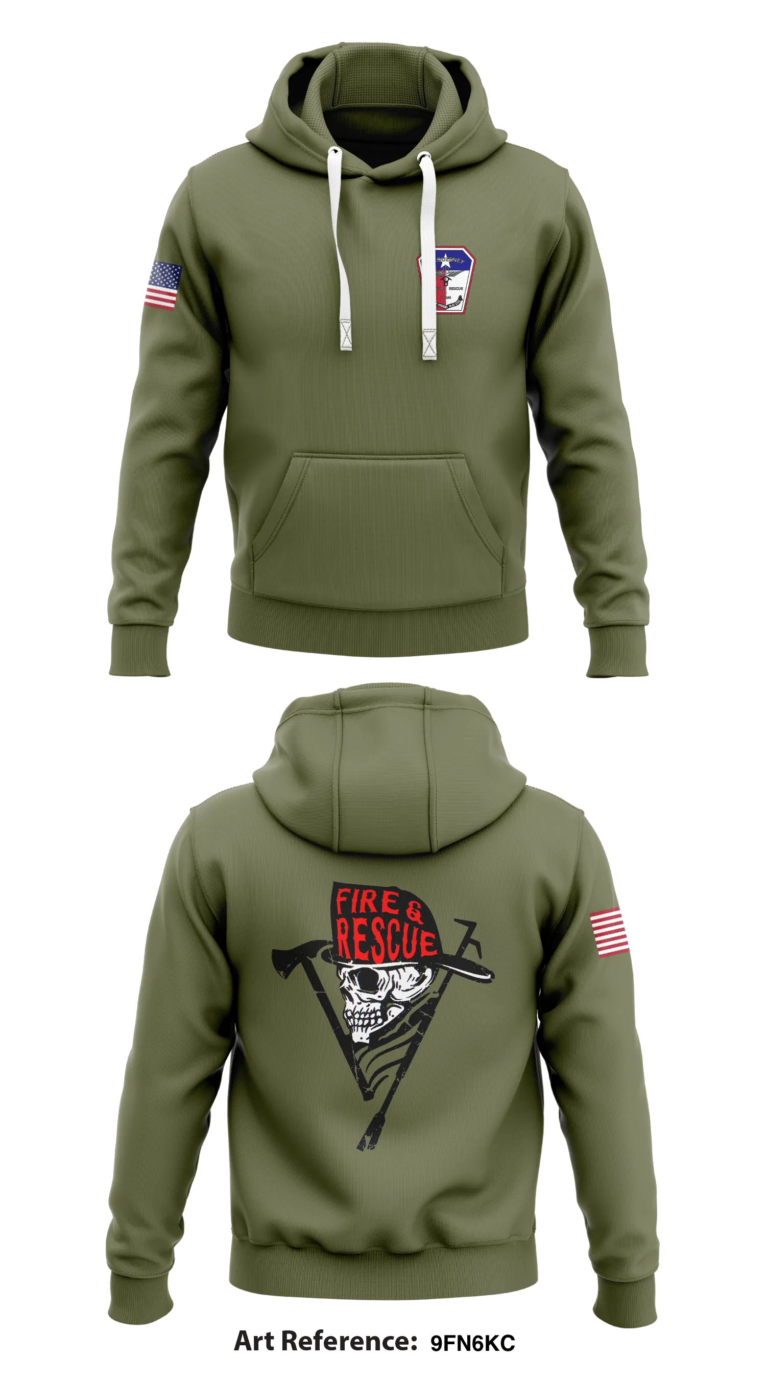 Mcqueeney Fire Dept Store 1  Core Men's Hooded Performance Sweatshirt - 9Fn6Kc