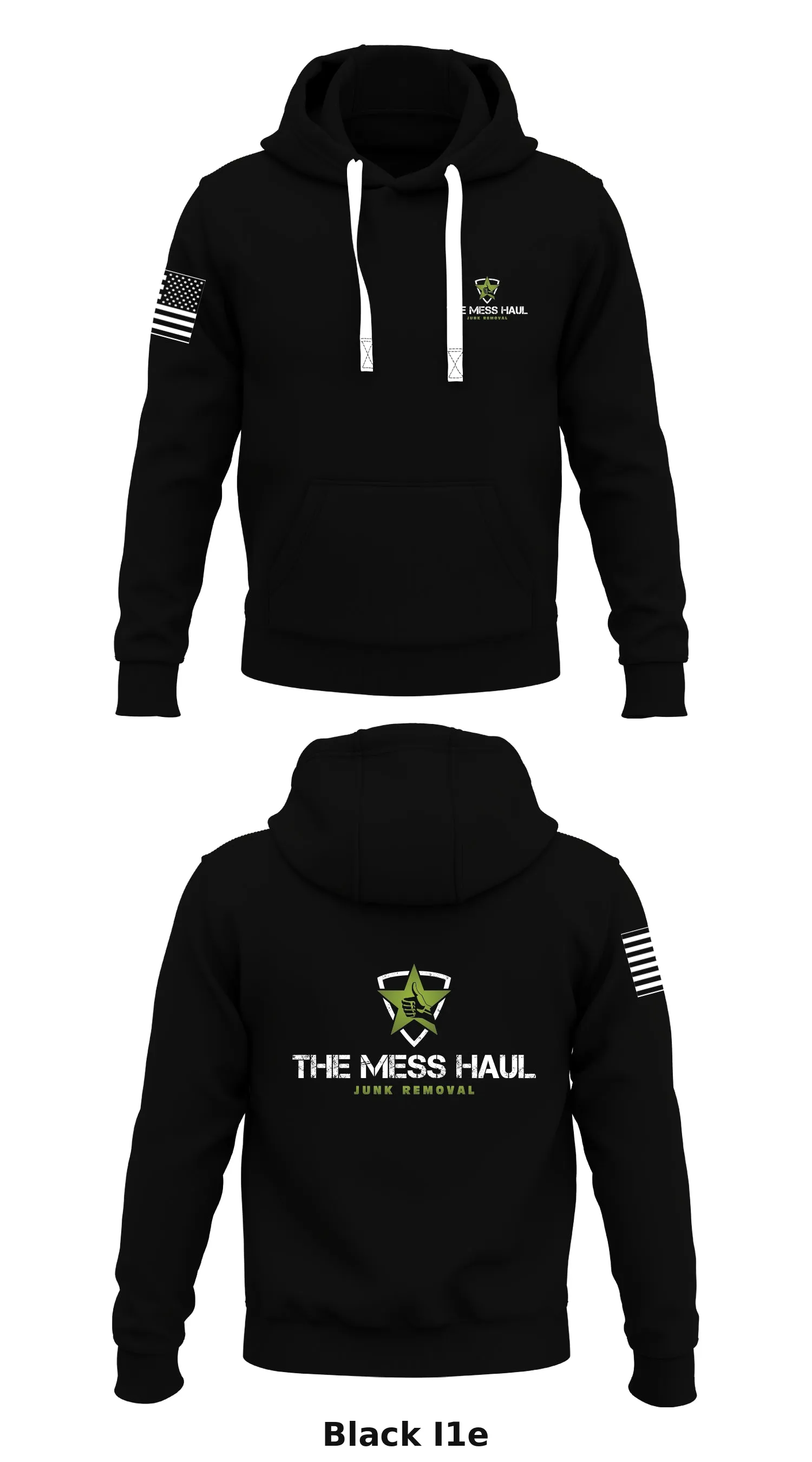Mess Haul Store 1  Core Men's Hooded Performance Sweatshirt - I1e