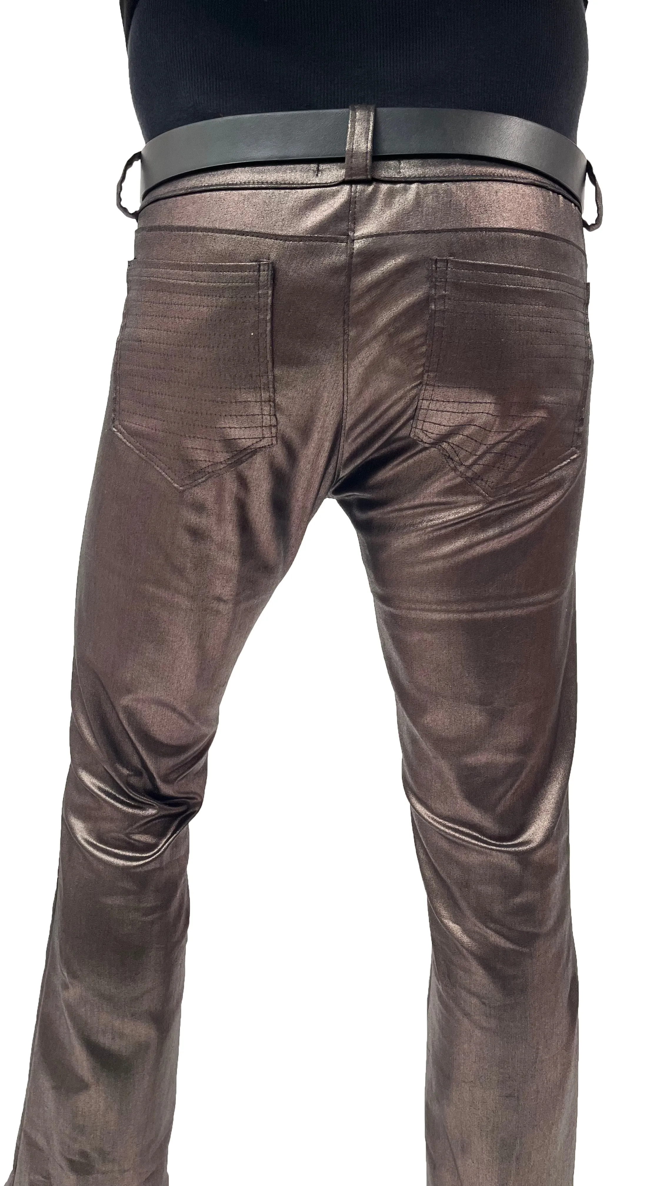 METALLIC PANTS