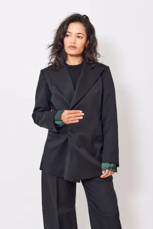MM6 Maison Margiela Slit Sleeve Blazer With Peek Through Lining