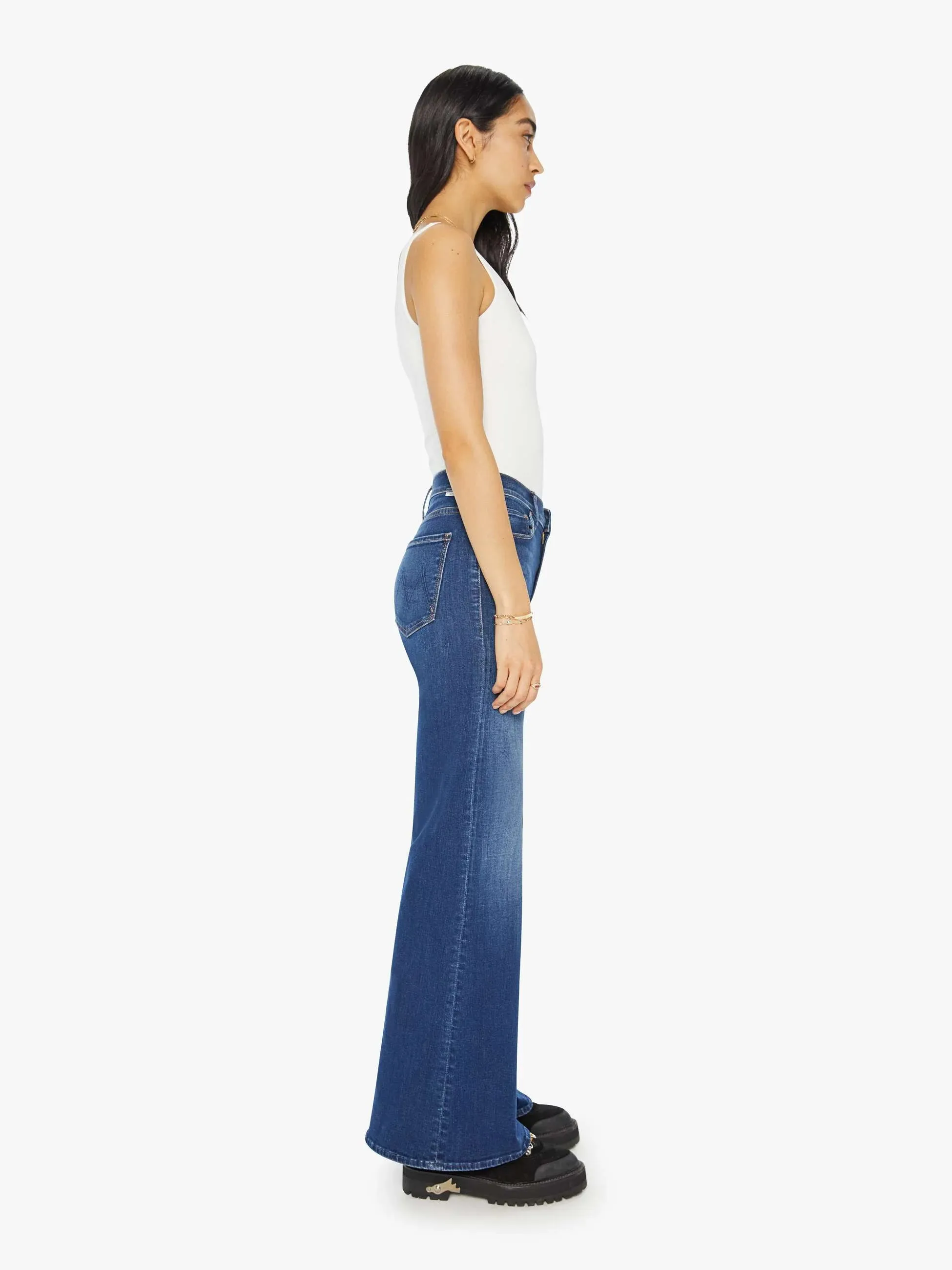 MOTHER Twister Sneak Jeans