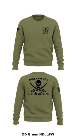 MSST Cape Cod 9110 PIRATE SQUAD  Store 1 Core Men's Crewneck Performance Sweatshirt - NDgqFW
