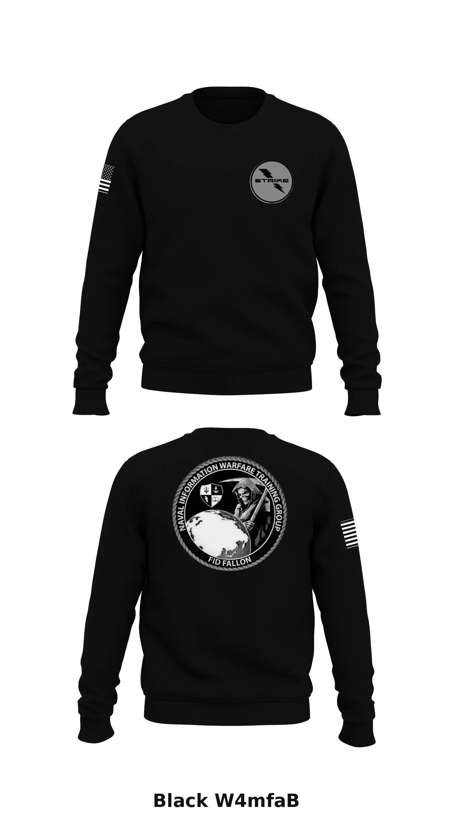 Naval Information Warfare Training Group FID FALLON Store 1 Core Men's Crewneck Performance Sweatshirt - W4mfaB
