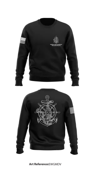 NAVSEA INACTIVESHIPS PHILADELPHIA PA Store 1 Core Men's Crewneck Performance Sweatshirt - eWgmDV
