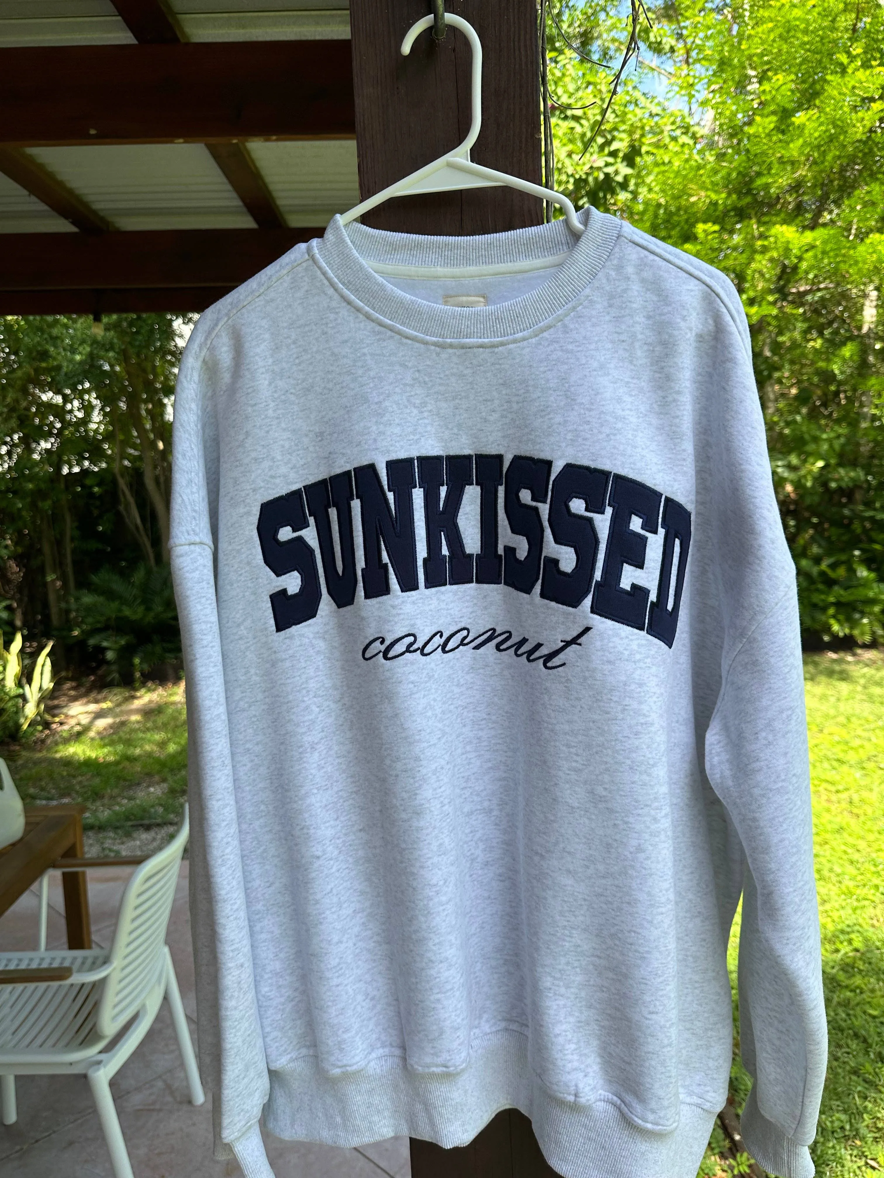 Newport Sunkissed Sweatshirt: Pearl Grey