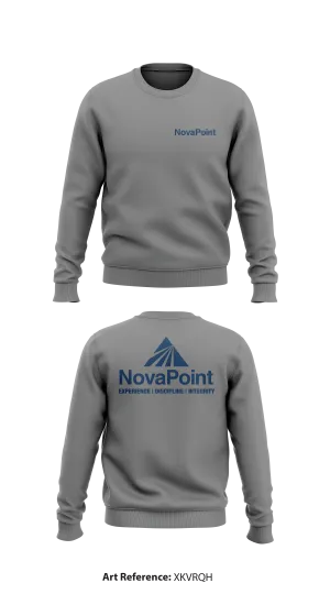 NovaPoint Store 1 Core Men's Crewneck Performance Sweatshirt - XKVRqH