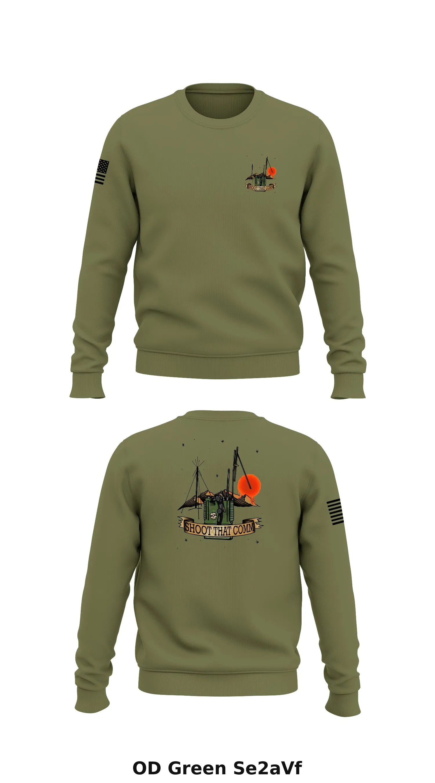 Oscar Comm 5/14 Store 1 Core Men's Crewneck Performance Sweatshirt - Se2aVf