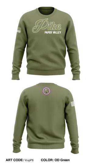 Paper Valley Pike Store 1 Core Men's Crewneck Performance Sweatshirt - VsspP8