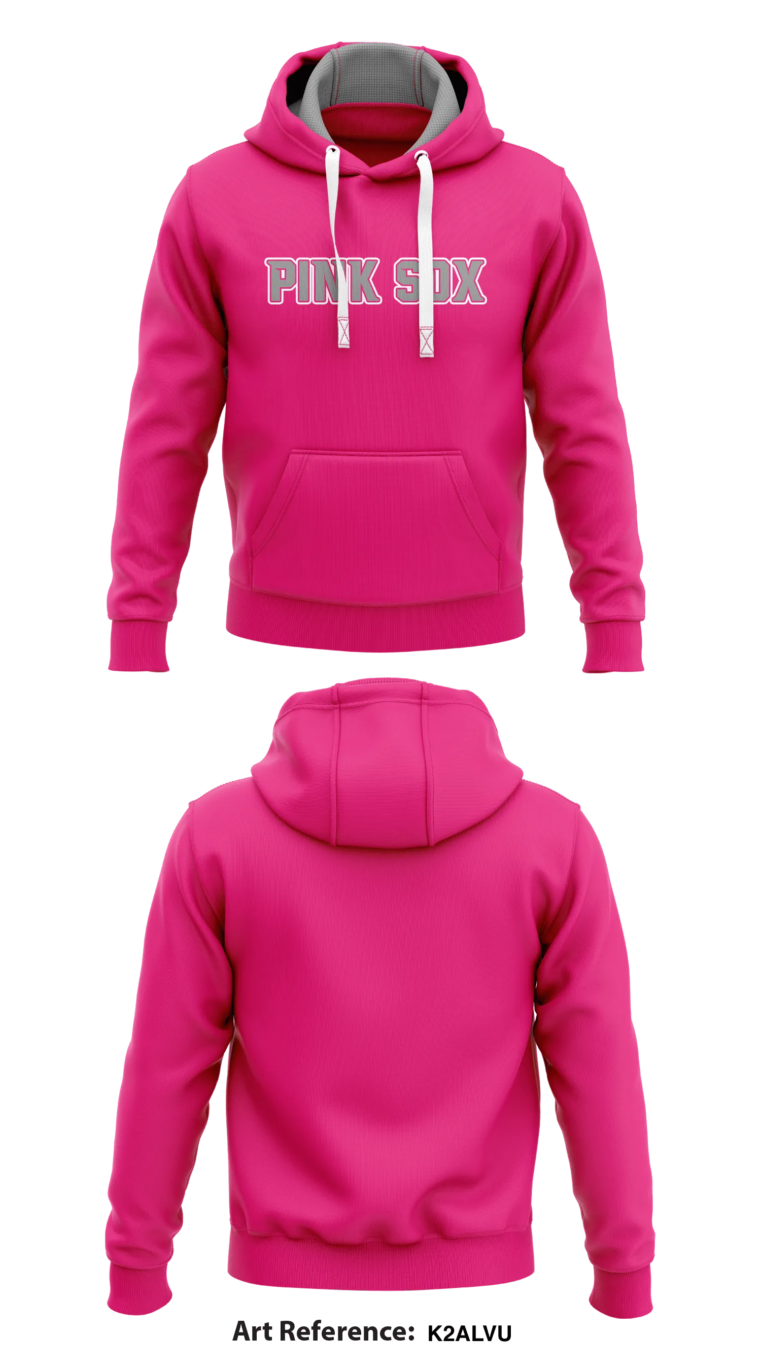 Pink Sox Store 2  Core Men's Hooded Performance Sweatshirt - k2ALVU