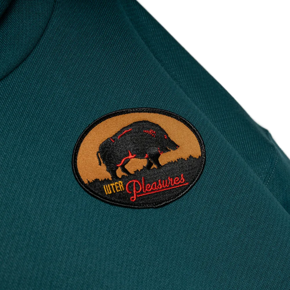 Pleasures x IUTER Vincenzo Hoodie | Dark Green
