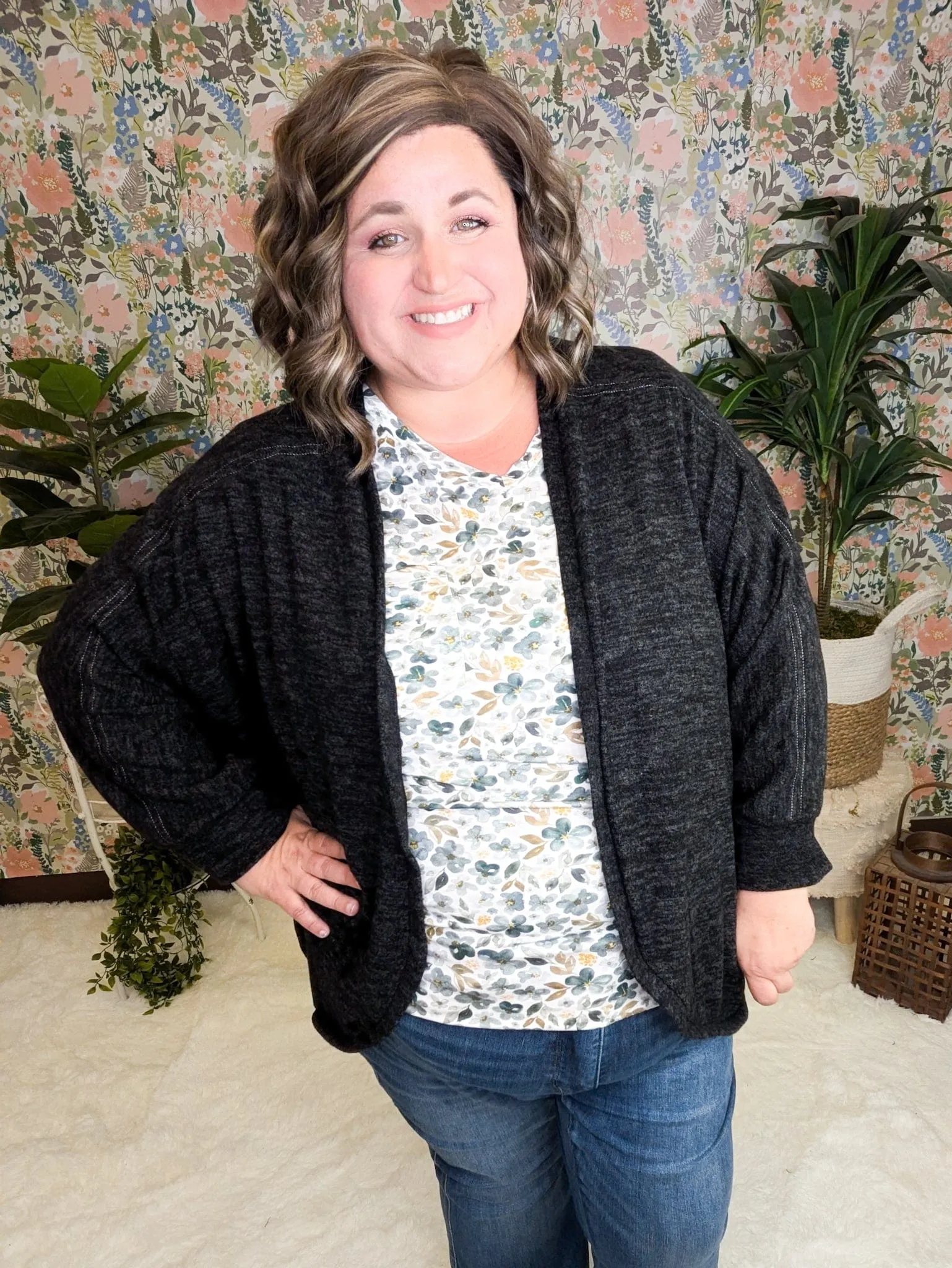 Pocketful of Perfect Short Sleeve Tee in Florals (4 colors)