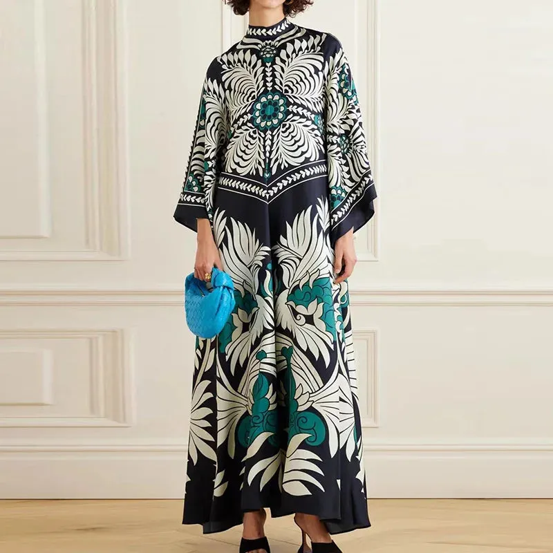 Printing Loose Streetwear Dress