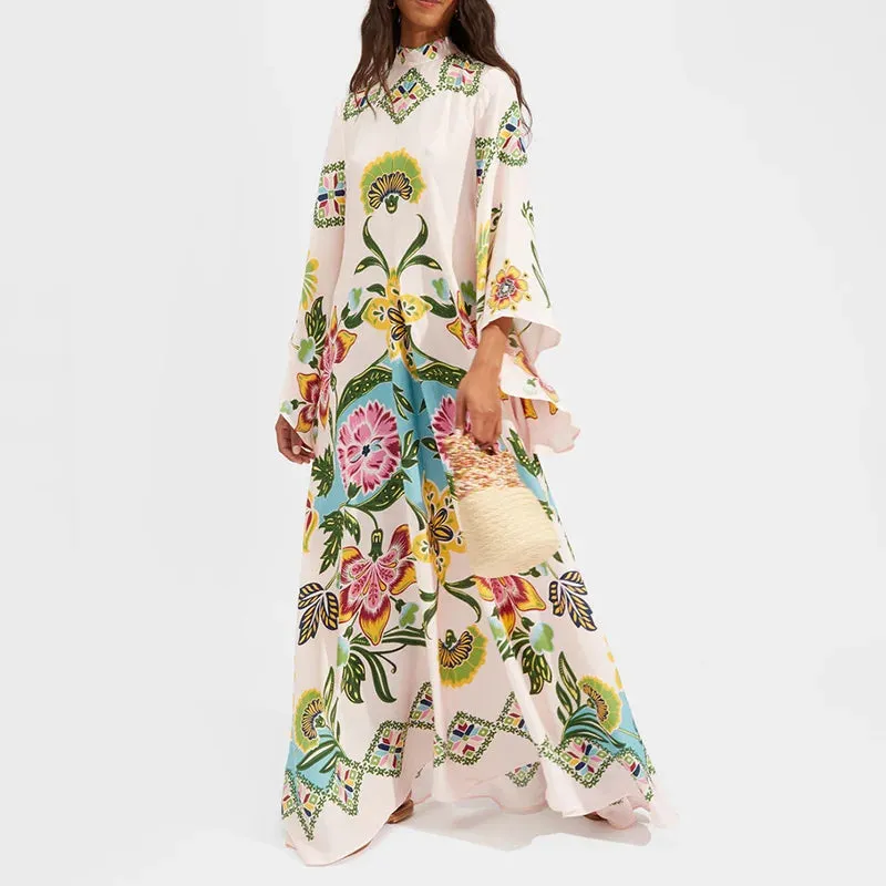 Printing Loose Streetwear Dress
