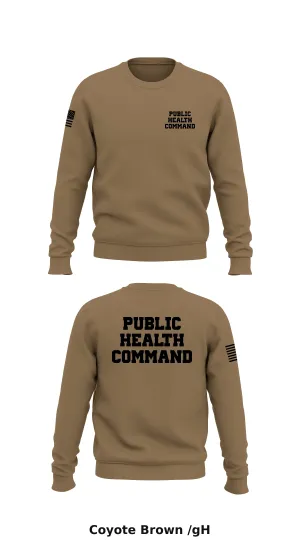 Public Health Command Store 1 Core Men's Crewneck Performance Sweatshirt - /gH
