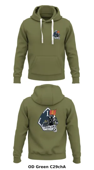 Recruit Training Reg, 3rd BN, L Co Store 1  Core Men's Hooded Performance Sweatshirt - C29chA