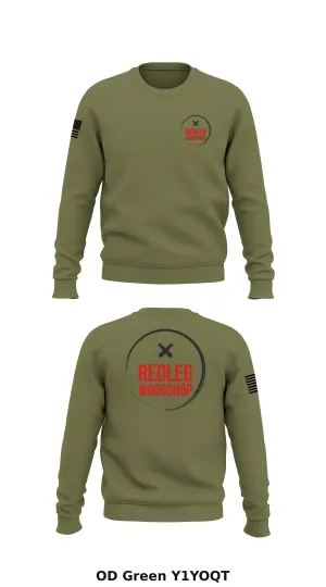 Redleg Store 1 Core Men's Crewneck Performance Sweatshirt - Y1YOQT