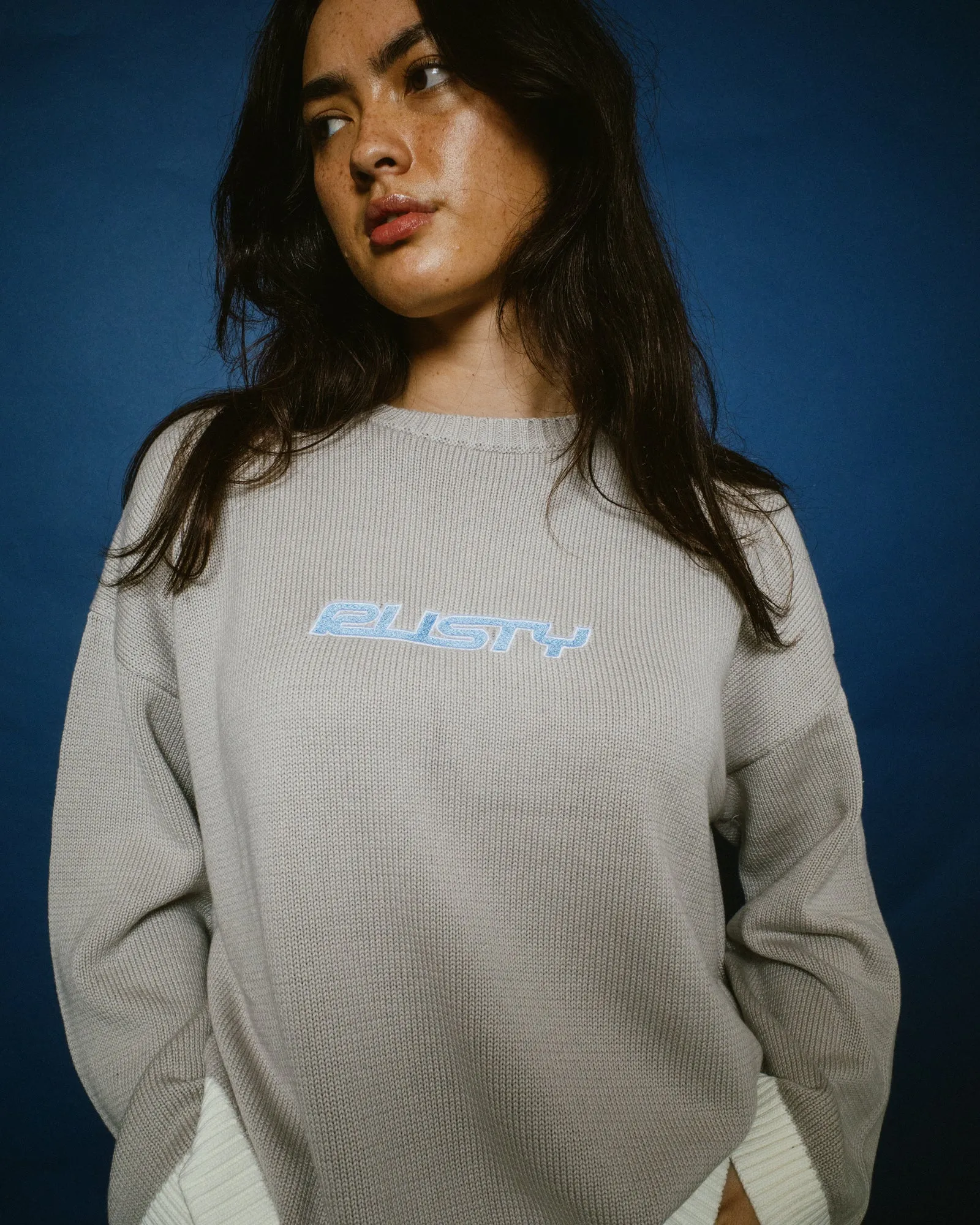 Rider Relaxed Crew Knit