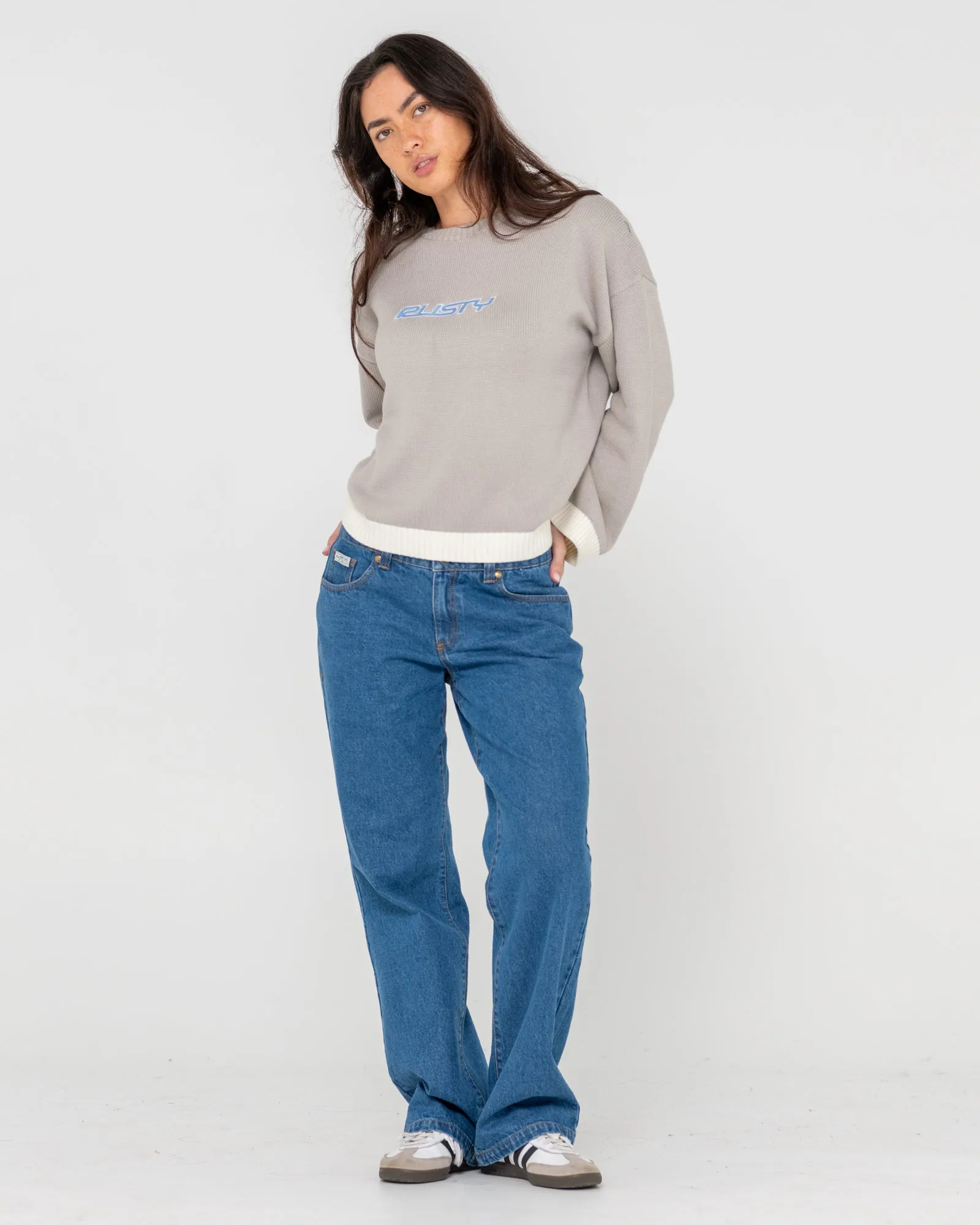 Rider Relaxed Crew Knit