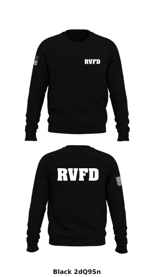 RVFD Store 1 Core Men's Crewneck Performance Sweatshirt - 2dQ9Sn