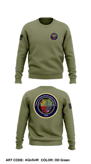 SARP Point Loma, CA Core Men's Crewneck Performance Sweatshirt - AQsSsW