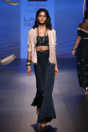Sayan Jacket Palazzo Set