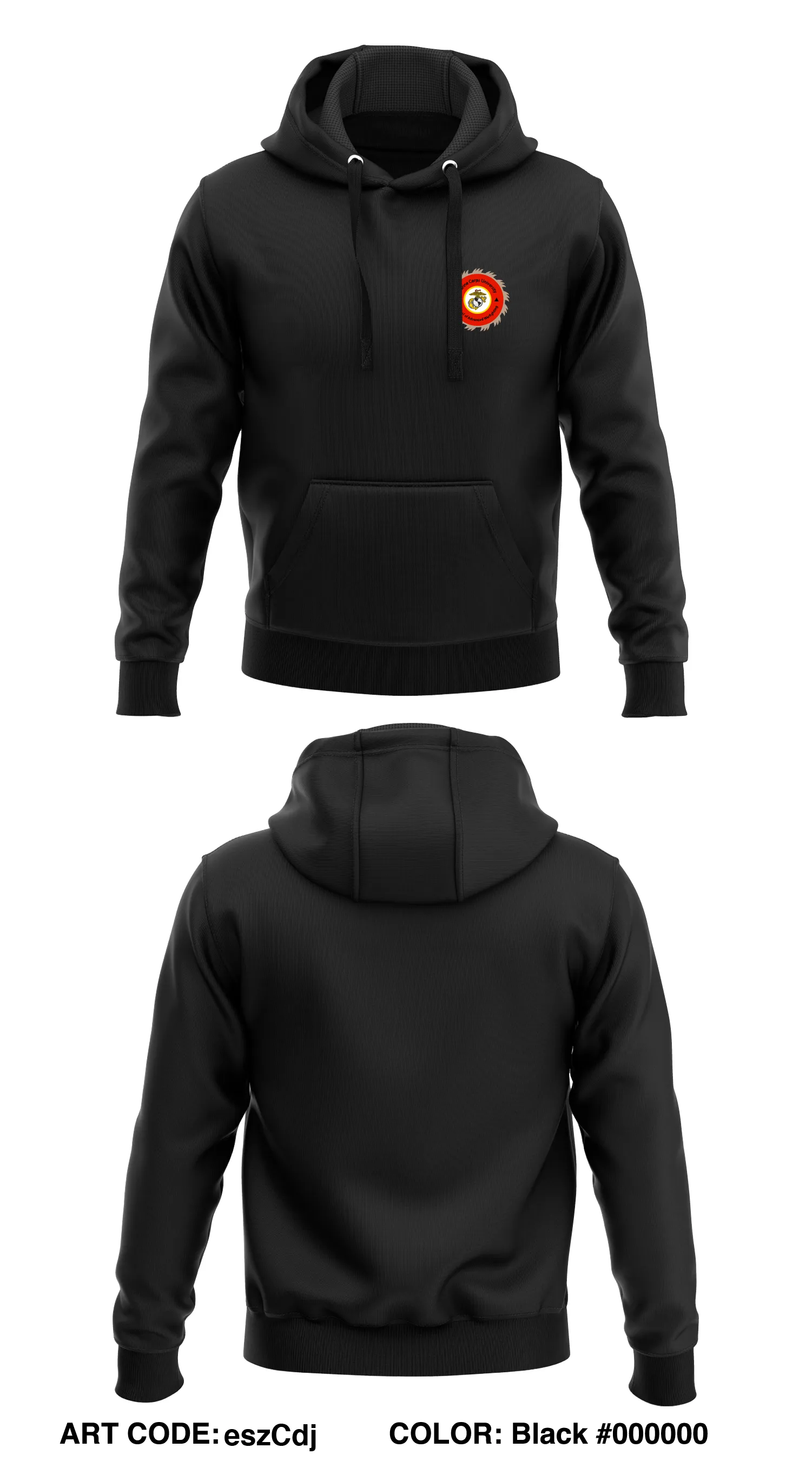 School of Advanced Warfighting Store 1  Core Men's Hooded Performance Sweatshirt - eszCdj
