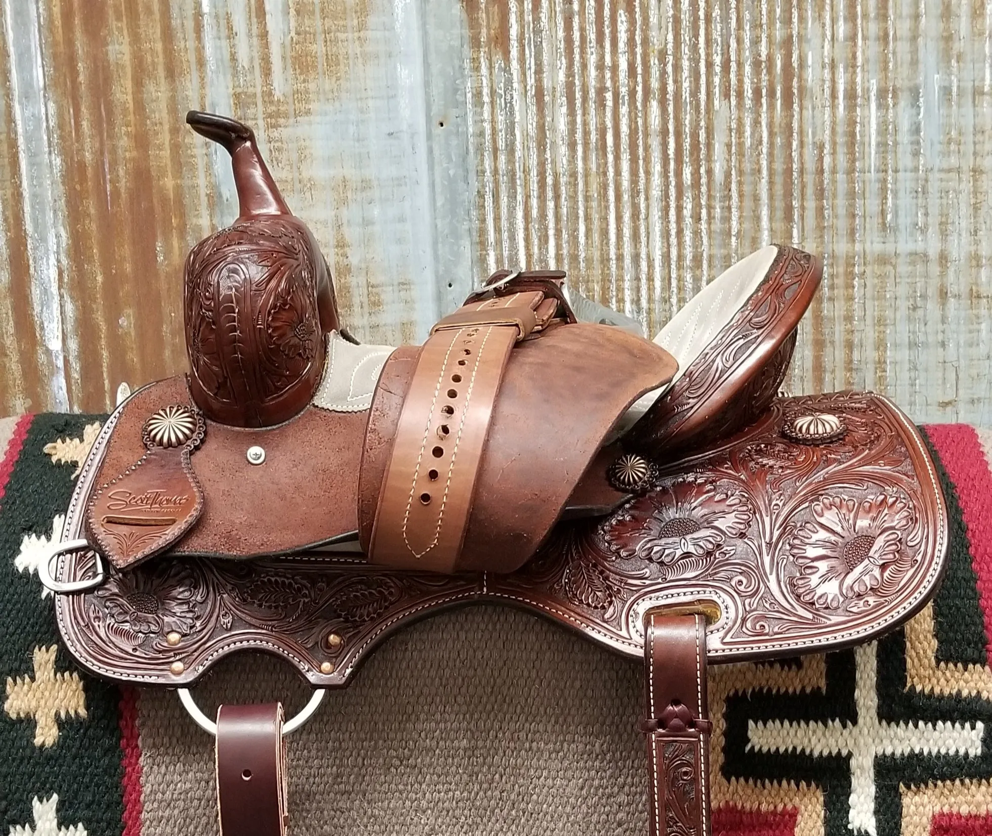 Scott Thomas Flex Barrel Racer Saddle