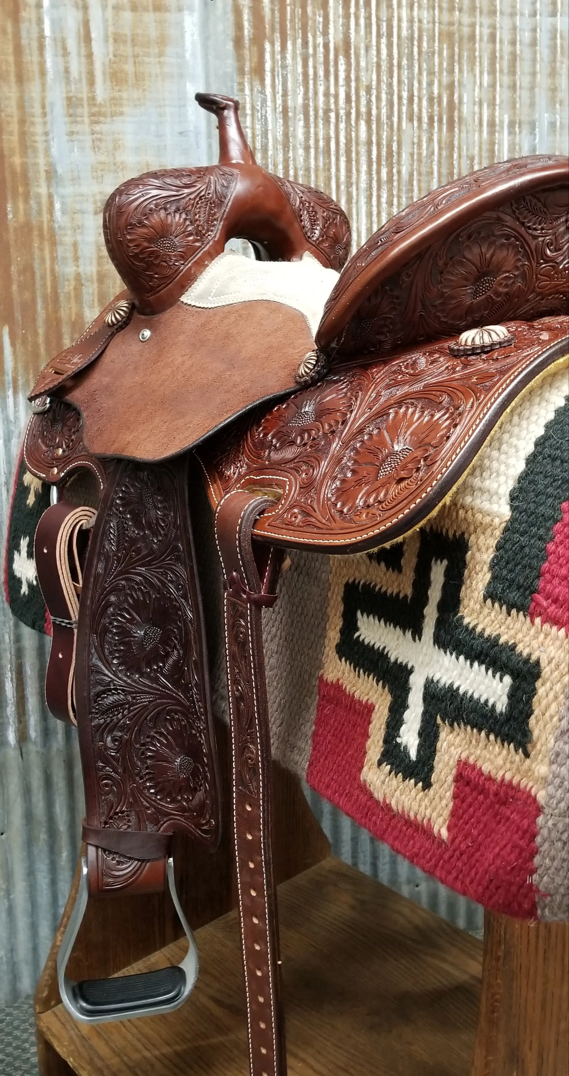 Scott Thomas Flex Barrel Racer Saddle