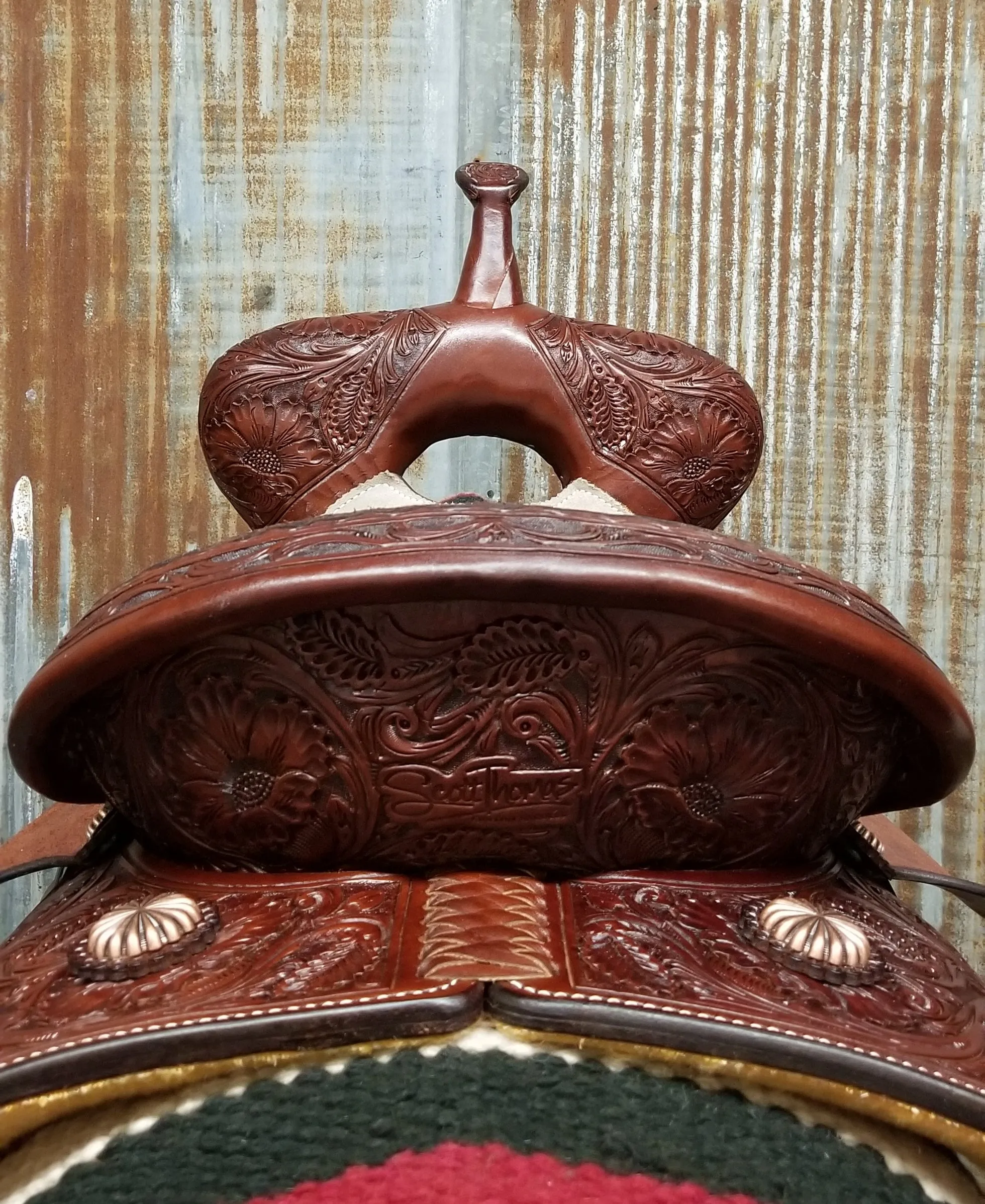 Scott Thomas Flex Barrel Racer Saddle