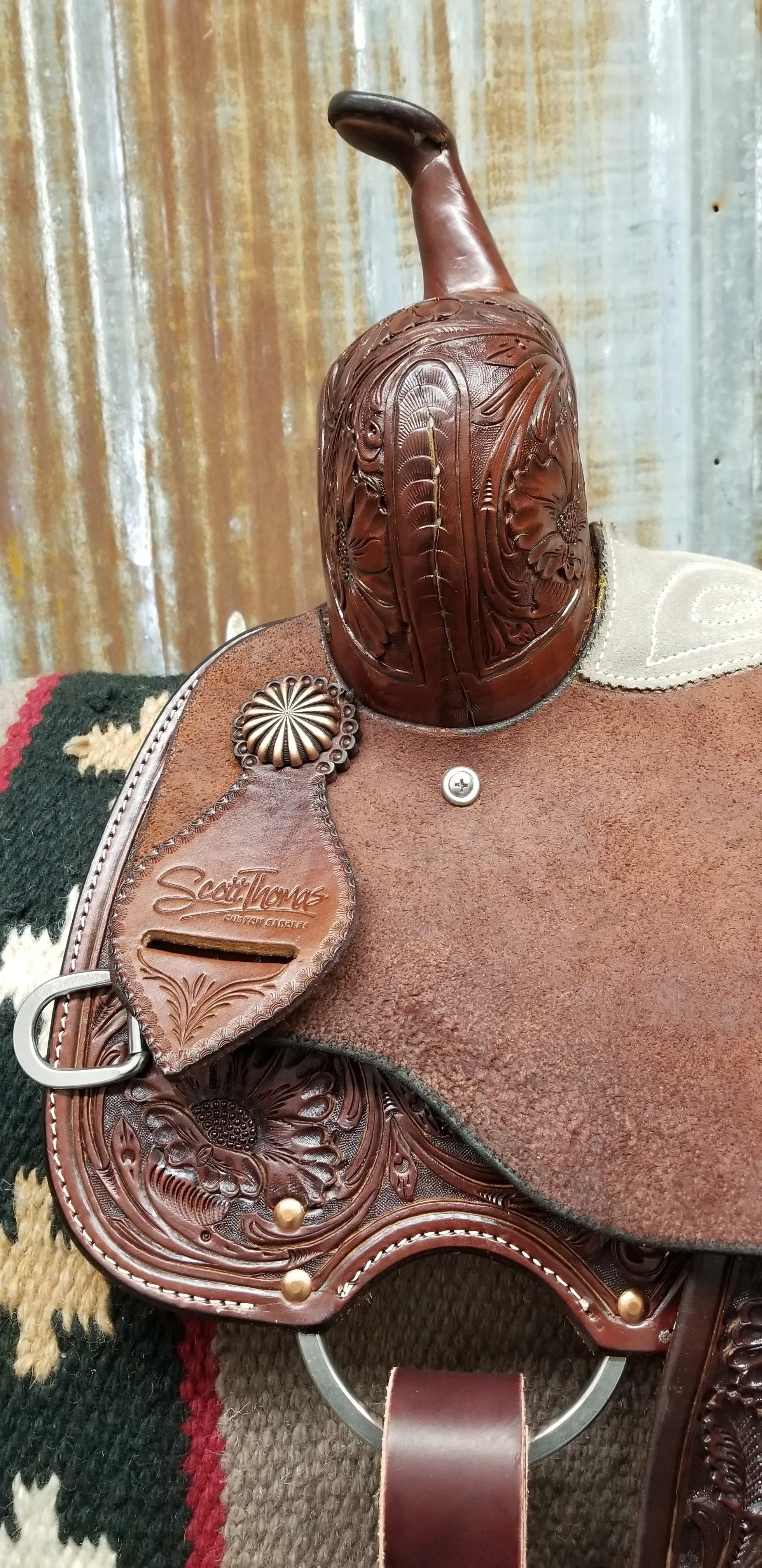 Scott Thomas Flex Barrel Racer Saddle