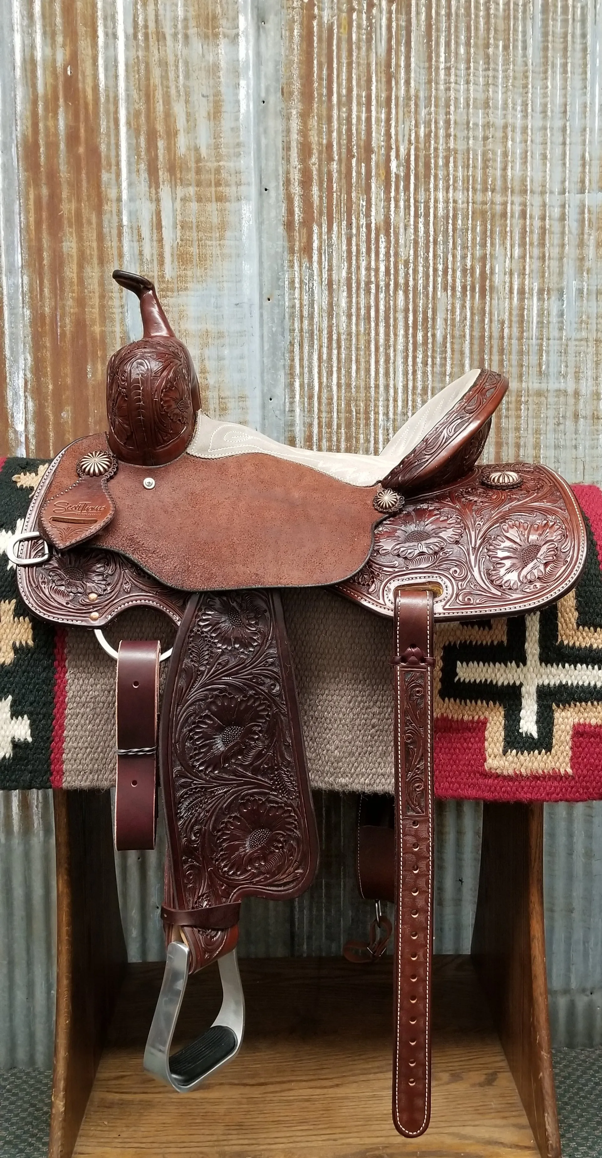 Scott Thomas Flex Barrel Racer Saddle