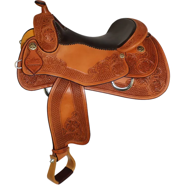 Scott Thomas Medium Oil Snowflake Reiner Saddle