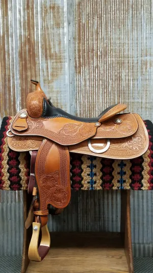 Scott Thomas Medium Oil Snowflake Reiner Saddle