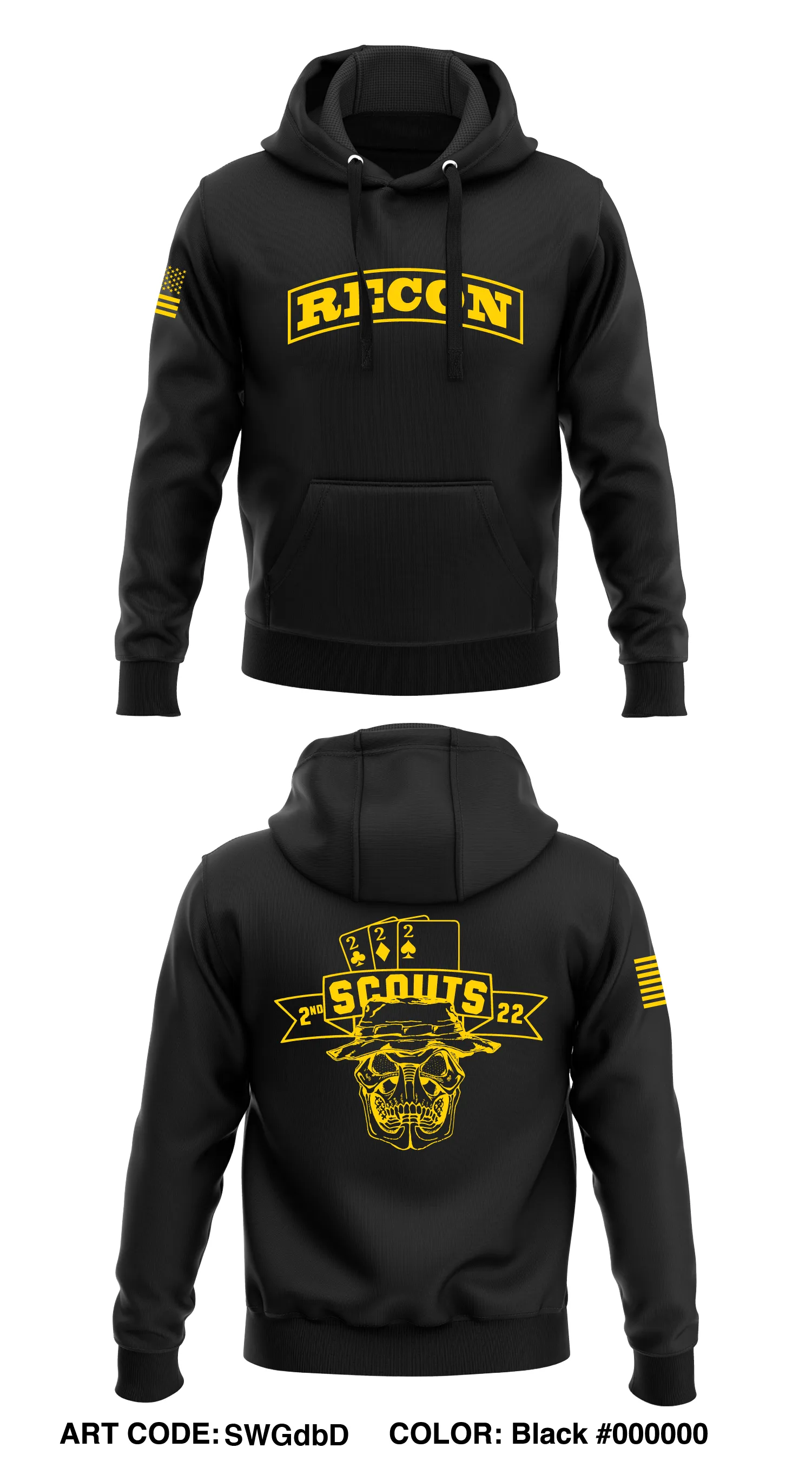 Scouts 2-22 IN Store 1  Core Men's Hooded Performance Sweatshirt - SWGdbD