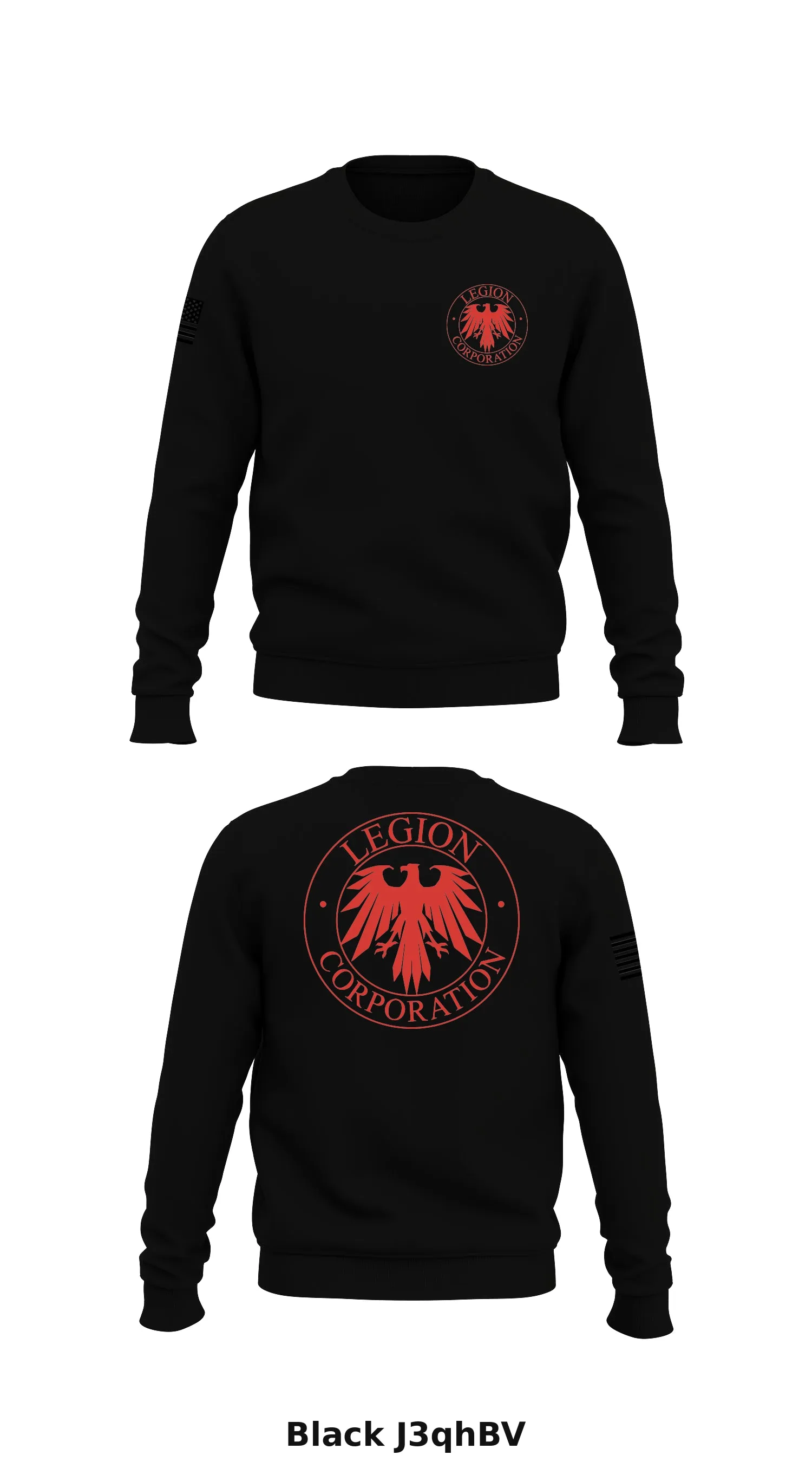 Security Guard Force Team Store 1 Core Men's Crewneck Performance Sweatshirt - J3qhBV
