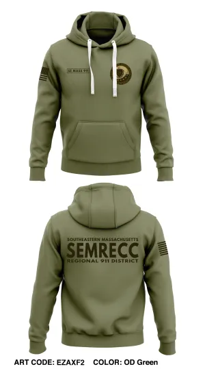 SEMRECC  Core Men's Hooded Performance Sweatshirt - EZAXF2