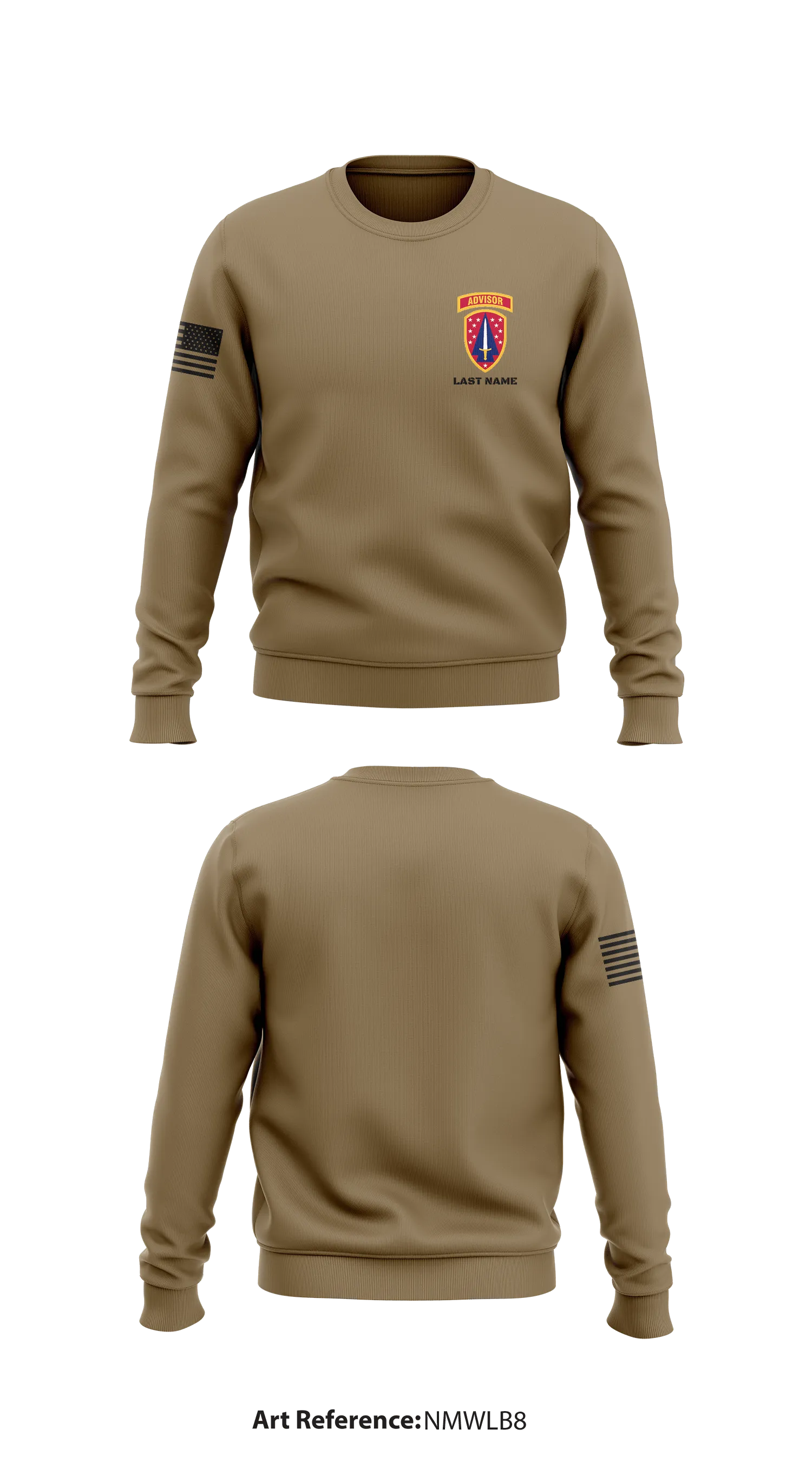 SFAB Store 3 Core Men's Crewneck Performance Sweatshirt - nMwLB8
